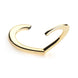 FafaConcepts The HookUp 14K gold hinged cuff bracelet